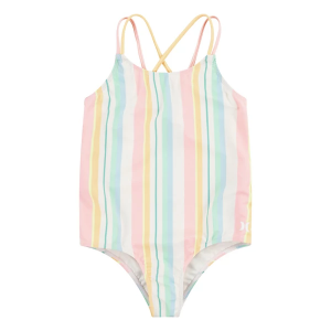 Girls' Hurley Strappy One Piece Swimsuit 6 Multi Floral