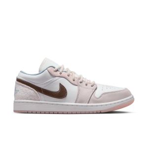 Women's Air Jordan 1 Low Sneakers sneakers-athletic-shoes 9.5 Regular White/Ironstone-White-Light Soft Pink