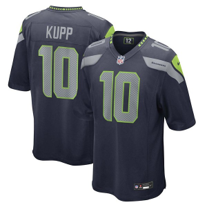 Seattle Seahawks Cooper Kupp #10 Nike Game Jersey 2XLarge Navy