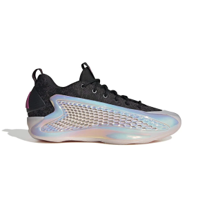 Adult adidas Anthony Edwards 1 Low Basketball Shoes sneakers-athletic-shoes M6.5/W8 Regular Black/Pink