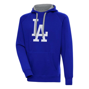 Los Angeles Dodgers Antigua Chenille Victory Pullover Hoodie 5XLarge Dark Royal