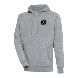 Houston Astros Antigua Chenille Victory Pullover Hoodie 5XLarge Grey Heather