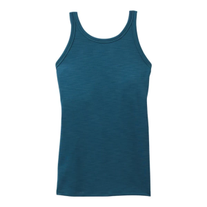 Women's prAna Becksa Crew Neck Tank Top Small Bluefin Heather