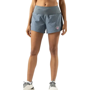 Women's rabbit Summit Chasers Shorts Medium Stormy Weather Squares
