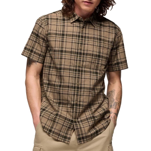 Men's prAna Groveland Button Up Shirt Medium Nori