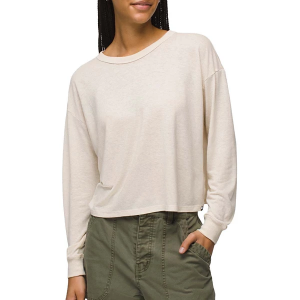 Women's prAna Cozy Up Loose Long Sleeve T-Shirt Large Canvas