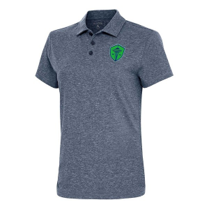 Antigua Women's MLS Seattle Sounders FC Chest Logo Motivated Polo