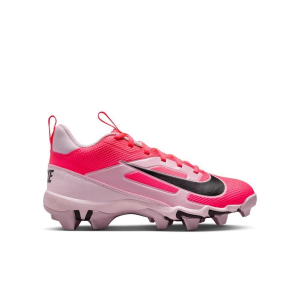 Kids' Nike Alpha Menace 4 Shark Molded Football Cleats Big 5.5 Racer Pink/Dk Smoke Grey/Pink Foam