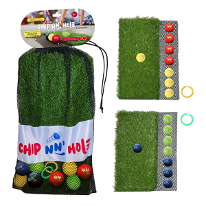 SCORE NN" CHIP NN" Hole Golf Balls With Golf Mats Only (Targets Not Included)