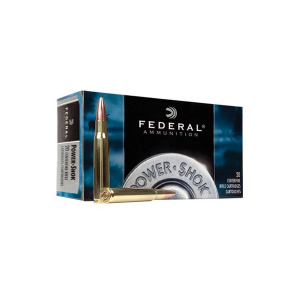 Federal Power Shok 280 Rem 150gr SP 20/bx Rifle Ammunition