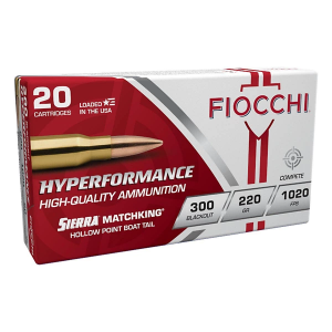 Fiocchi Hyperformance MatchKing Rifle Ammunition