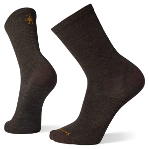 Men's Smartwool Men's Smartwool Everyday Anchor Line Crew Socks Singles Crew Socks Large Chestnut Singles