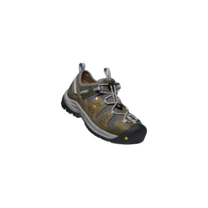 Women's KEEN Utility Atlanta Cool II ESD Shoes sneakers-athletic-shoes 8.5 Regular Gargoyle/Blue Fog