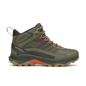 Men's Merrell Speed Strike 2 Mid Waterproof Hiking Boots Outdoor 12 Olive