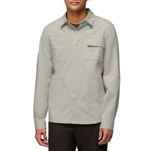 Men's prAna Palisades Ripstop Field Long Sleeve Button Up Shirt Large Jasmine