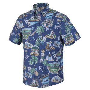 Kansas City Royals Scenic Button Up Large Multi