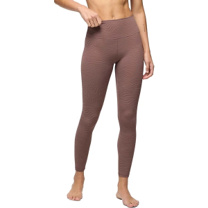 Women's prAna Luxara 7/8 Leggings Large Carob Wavee