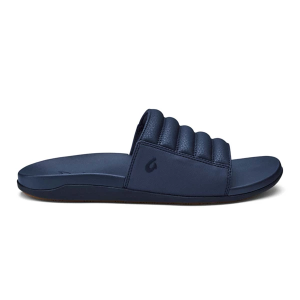 Men's OluKai Maha Olu Slide Sandals 15 Moonlit Ocean / Moonlit Ocean