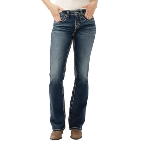 Women's Silver Jeans Co. Suki Curvy Bootcut Jeans Indigo 27 31