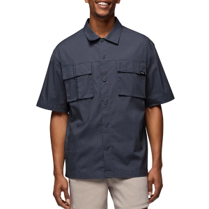 Men's prAna Palisades Ripstop Button Up Shirt Large Thundercloud