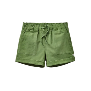 Women's Passenger Clothing Carriso Organic Cotton Shorts XLarge Vineyard Green