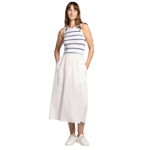Women's Thread & Supply Mia Midi Dress Medium Vintage Indigo