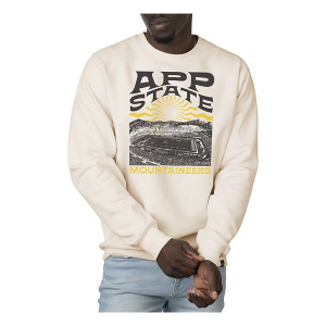 Appalachian State Mountaineers USCAPE Crew XLarge Bone