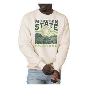 Michigan State Spartans USCAPE Crew XLarge Bone