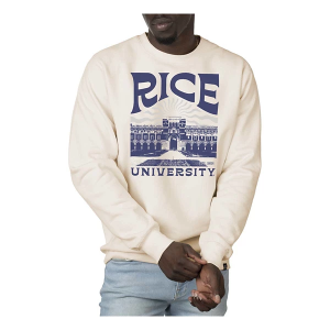 Rice Owls USCAPE Crew XLarge Bone