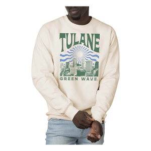 Tulane Green Wave USCAPE Crew XLarge Bone