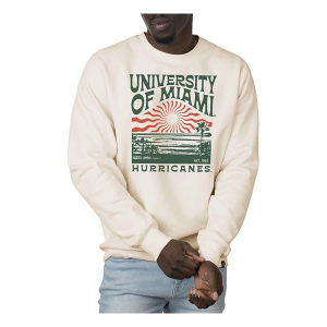 Miami Hurricanes USCAPE Crew XLarge Bone