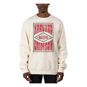 Harvard Crimson USCAPE Crew XLarge Bone