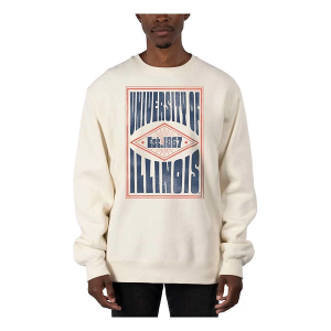 Illinois Fighting Illini USCAPE Crew XLarge Bone