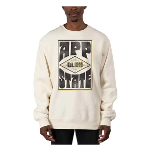 Appalachian State Mountaineers USCAPE Crew XLarge Bone