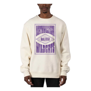 Northwestern Wildcats USCAPE Crew XLarge Bone