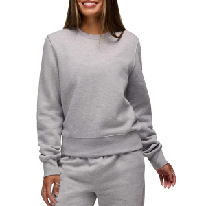 Women's prAna Fleece Crewneck Sweatshirt XLarge Heather Grey