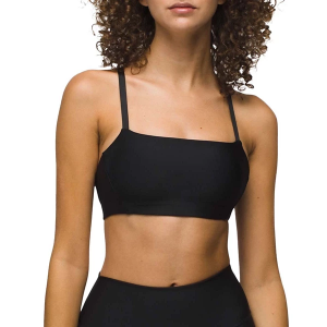 Women's prAna Sculpt Adjustable Sports Bra Large Black