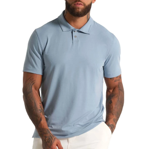 Men's MUNICIPAL Sport Utility Polo Small Ash Blue