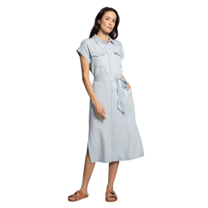 Women's Thread & Supply Tillie Long Sleeve Button Up Shirt Medium Amy Wash