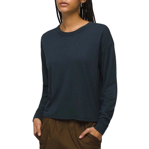Women's prAna Cozy Up Loose Long Sleeve T-Shirt XXSmall Stormy Night Heather