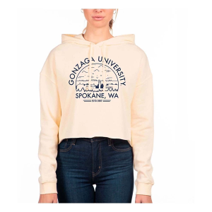 Gonzaga Bulldogs USCAPE Women's Hoodie Small Bone