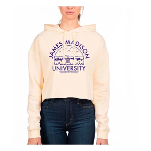 James Madison Dukes USCAPE Women's Hoodie Small Bone