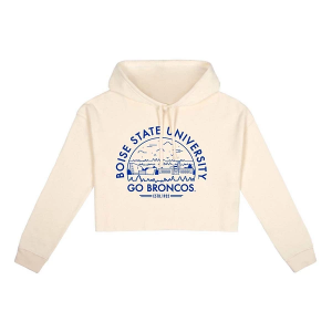 Boise State Broncos USCAPE Women's Hoodie Small Bone