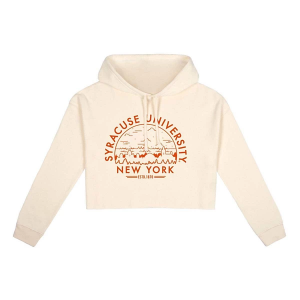 Syracuse Orange USCAPE Women's Hoodie Small Bone