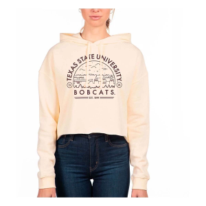 Texas State Bobcats USCAPE Women's Hoodie Small Bone