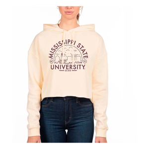 Mississippi State Bulldogs USCAPE Women's Hoodie Small Bone