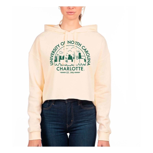 Charlotte 49ers USCAPE Women's Hoodie Small Bone