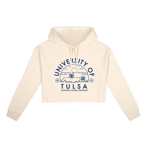 Tulsa Golden Hurricanes USCAPE Women's Hoodie Small Bone