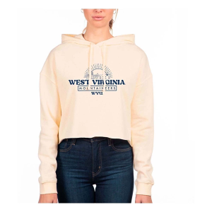 West Virginia Mountaineers USCAPE Women's Hoodie Small Bone
