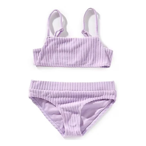 Girls' Billabong In The Loop One Piece Swimsuit 8 Lilac